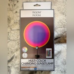 Multi-Color Changing Sunset Lamp